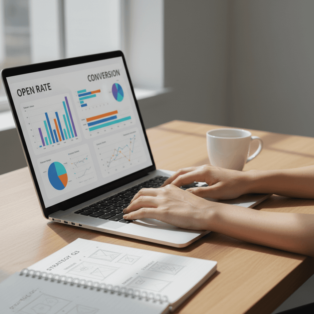 Person working at desk